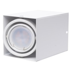 Lampa Sufitowa Blocco Biały 1x7W GU10 Led