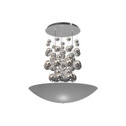 PERLA SILVER 42W LED PENDANT LAMP