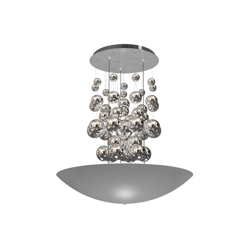 PERLA SILVER 42W LED PENDANT LAMP