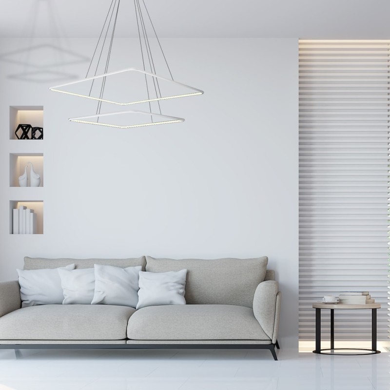 LÁMPARA COLGANTE NIX WHITE 50W LED