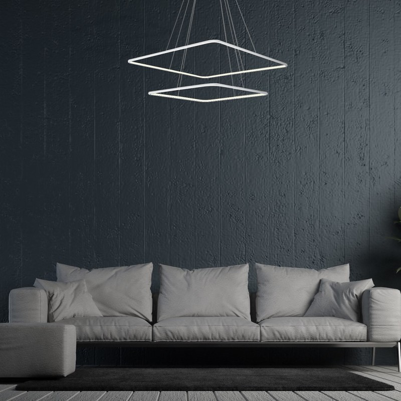 NIX WHITE 50W LED PENDANT LAMP