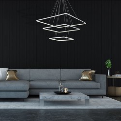 LÁMPARA COLGANTE NIX WHITE 117W LED