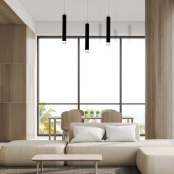 CARBON HANGING LAMP 3X5W LED