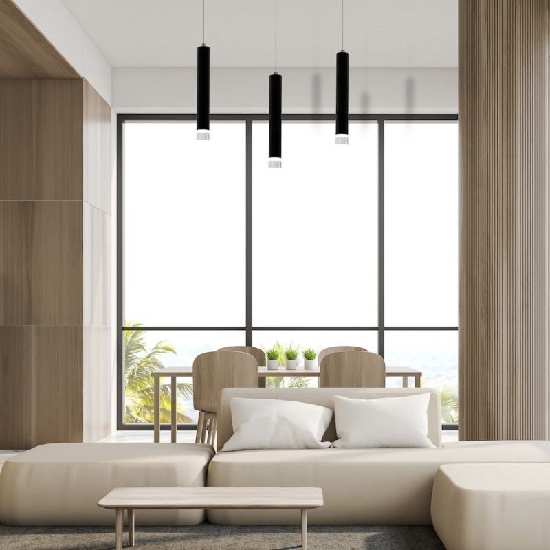 CARBON HANGING LAMP 3X5W LED