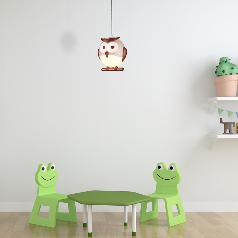 OWL 1XE14 LED PENDANT LAMP