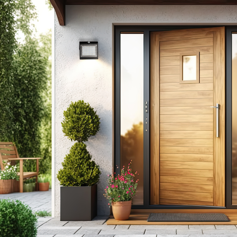 Solarleuchte Schmetterling 3,2W Schwarz