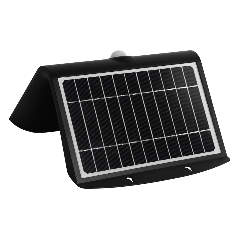 Lámpara Solar Butterfly 6,8W Negro