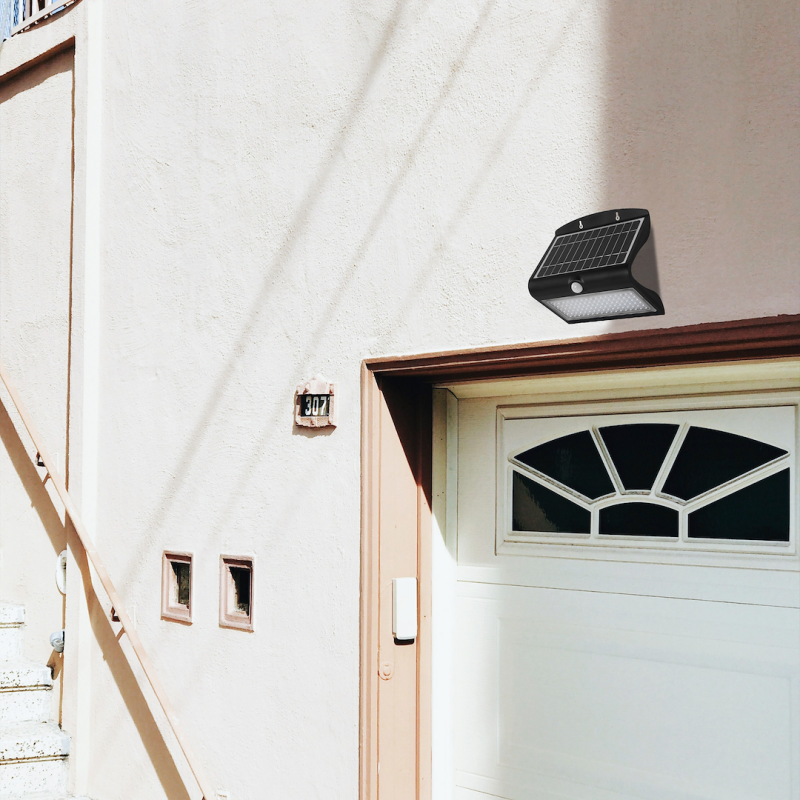 Solar Lamp Butterfly 6.8W Black