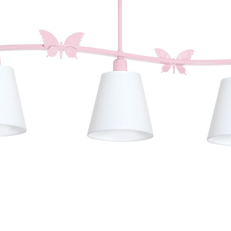 Chandelier ALICE PINK 3xE14