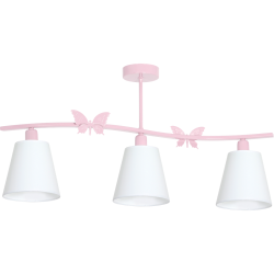 Chandelier ALICE PINK 3xE14