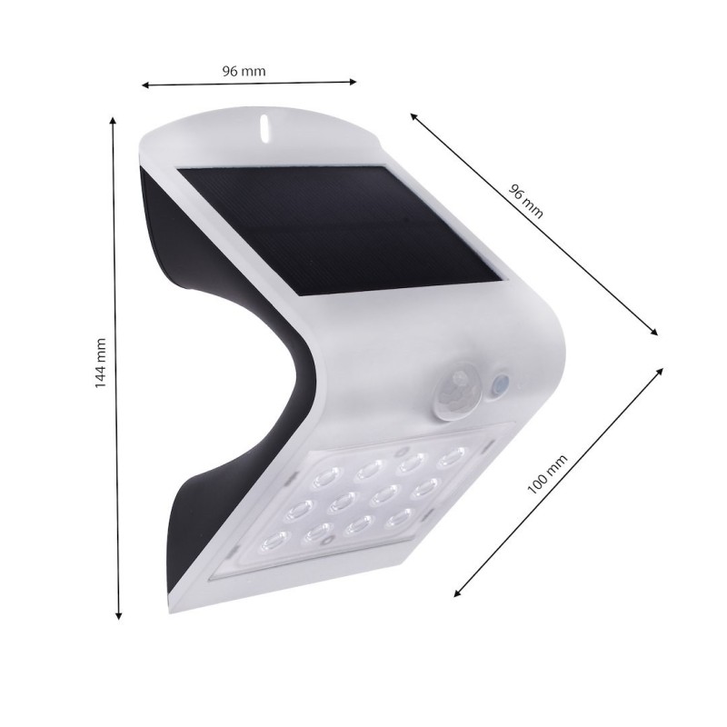 Solar Lamp Butterfly 1.5W White