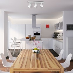 Pico Ceiling Lamp 3xGU10 White