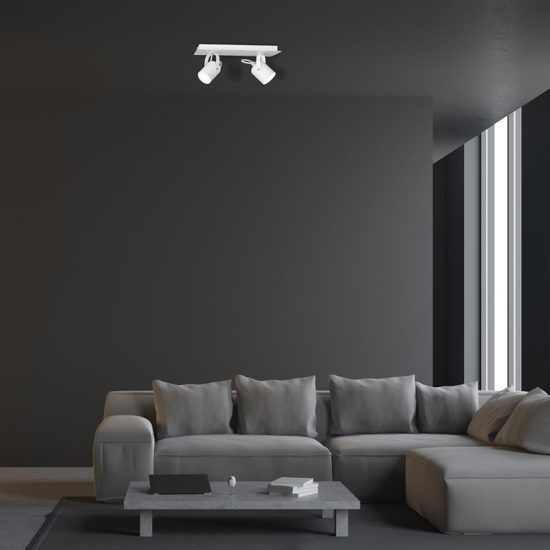 Pico Ceiling Lamp 2xGU10 White