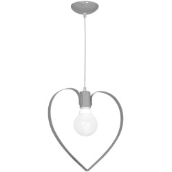 Lampa wisząca AMORE GREY 1xE27