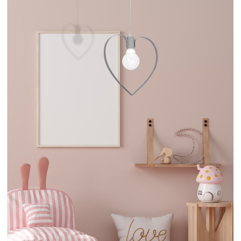 Підвісна лампа AMORE GREY 1xE27