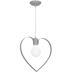 Lampa wisząca AMORE GREY 1xE27