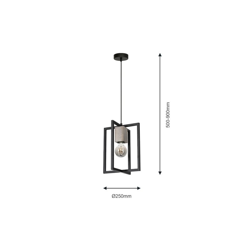 Lampa Wisząca Ralph 1xE27