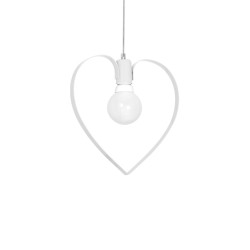 Lampa wisząca Amore 1xE27 Biały