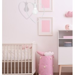 Lampa wisząca Amore 1xE27 Biały