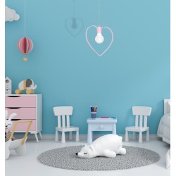 Підвісна лампа AMORE PINK 1xE27