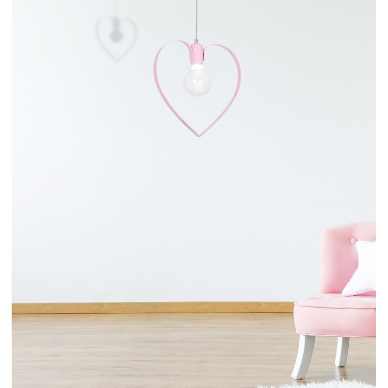 AMORE PINK Hanging Lamp 1xE27