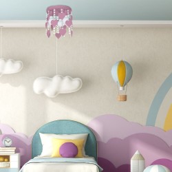 CORAZON VIOLET Ceiling Lamp 3xE27