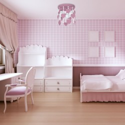 Стельова лампа CORAZON VIOLET 3xE27