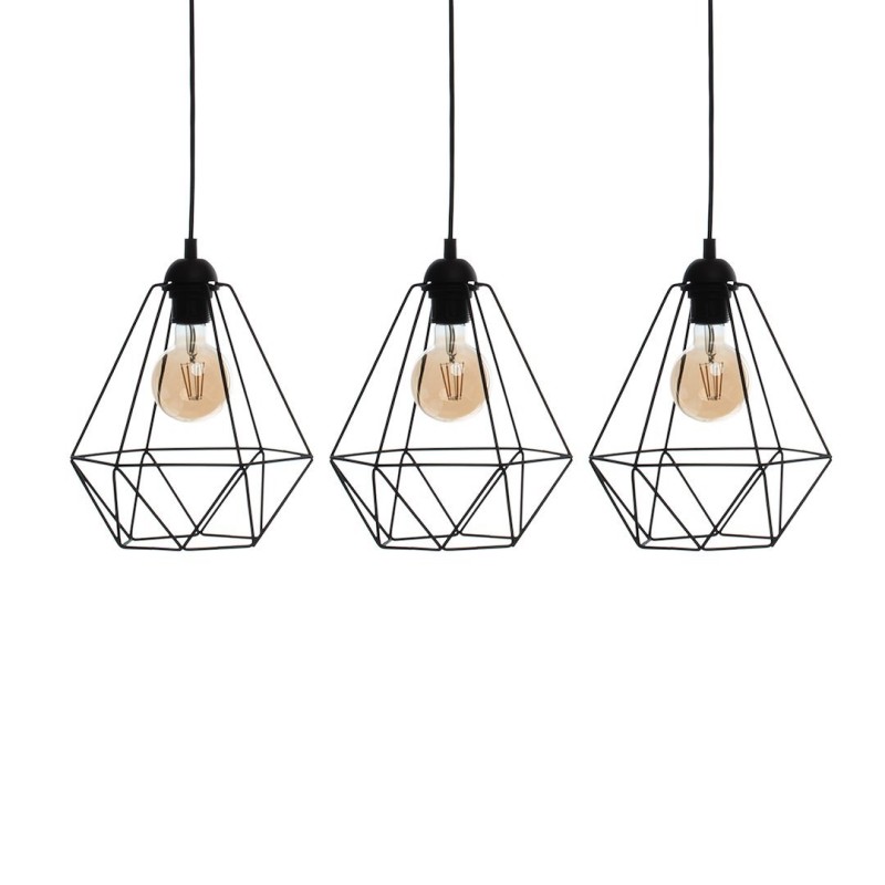 BASKET BLACK Pendant Lamp 3xE27