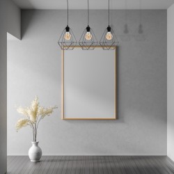 BASKET BLACK Pendant Lamp 3xE27