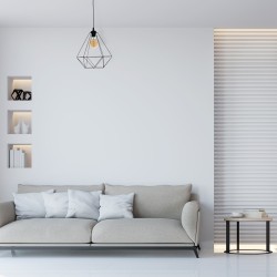 Підвісна лампа BASKET BLACK 1xE27