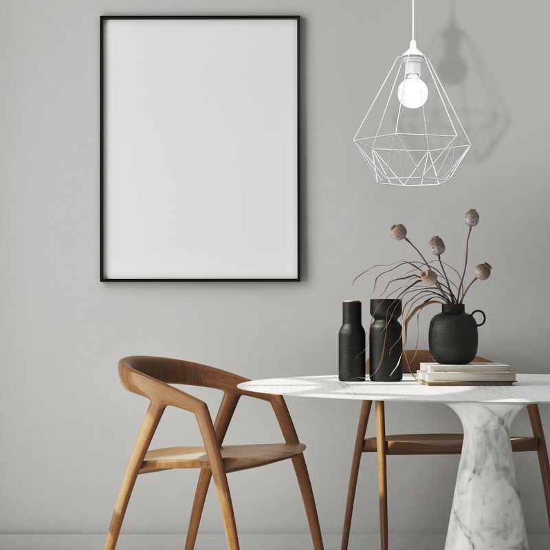 BASKET WHITE Hanging Lamp 1xE27