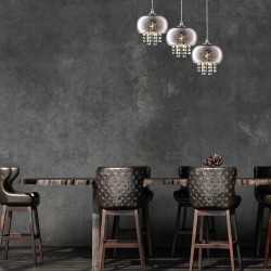 LÁMPARA COLGANTE STARLIGHT 3xE14