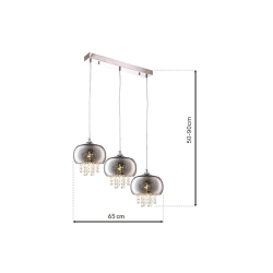 STYLIGHT 3xE14 PENDANT LAMP