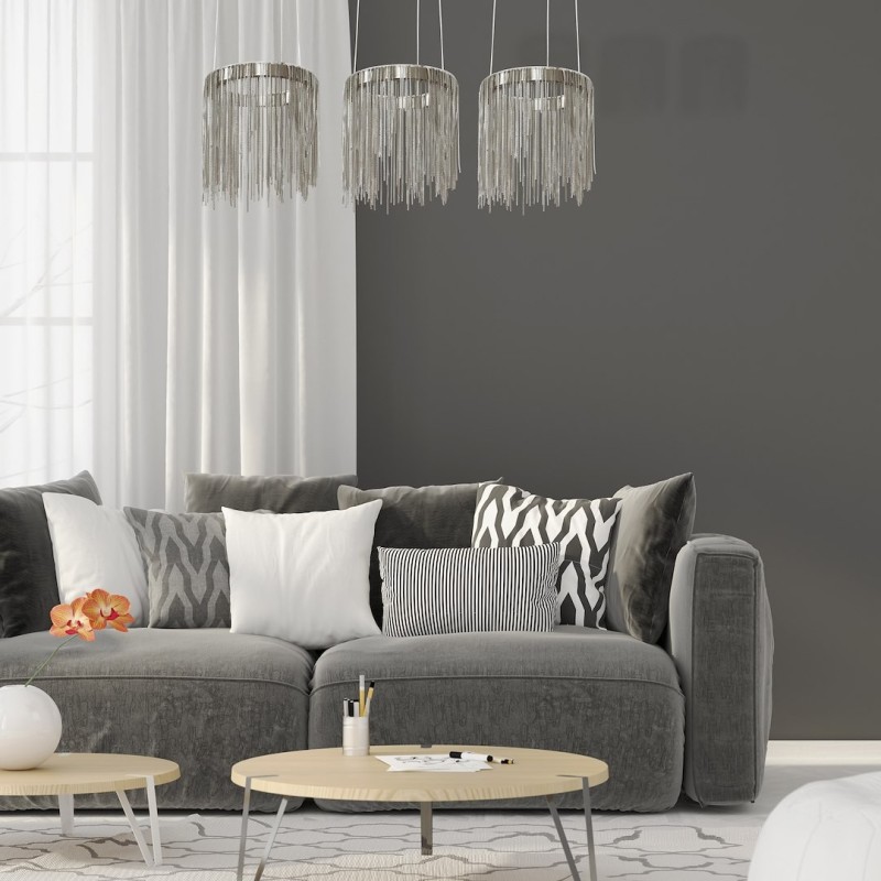 LÁMPARA COLGANTE CASCATA SATIN 54W LED