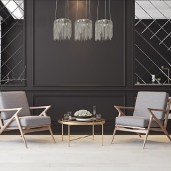 LAMPA WISZĄCA CASCATA SATIN 54W LED