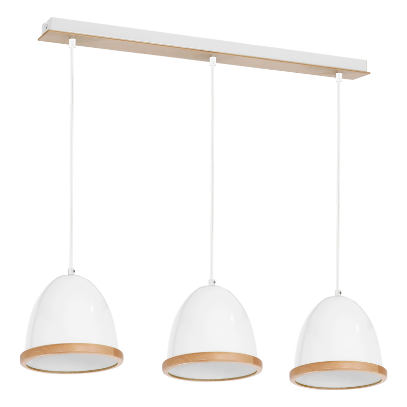 STUDIO WHITE Pendant Lamp 3xE27