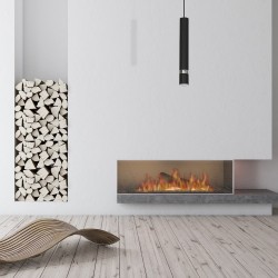 Hängeleuchte JOKER SCHWARZ/CHROM 1xGU10