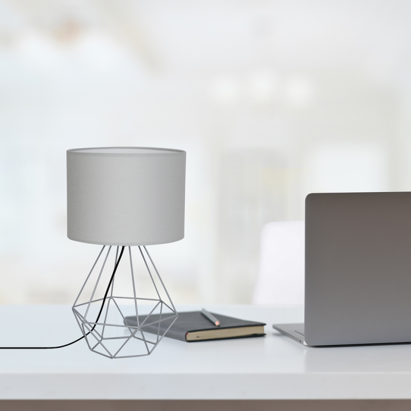 Nachtlampe BASKET GRAY 1xE27