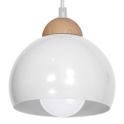 Підвісна лампа DAMA WHITE 1xE27