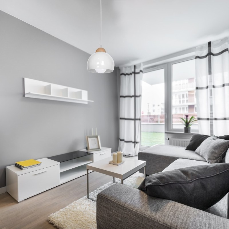 DAMA WHITE Hanging Lamp 1xE27