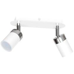 Ceiling lamp Joker 2xGU10 White/Chrome