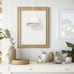 STUDIO WHITE Hanging Lamp 1xE27