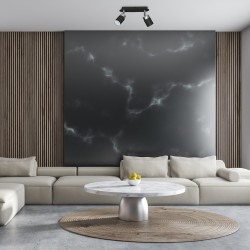 JOKER BLACK/CHROME Ceiling Lamp 2xGU10