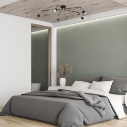 Стельова лампа JOKER BLACK/CHROME 5xGU10