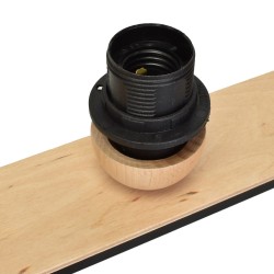 Стельова лампа DAMA BLACK 3xE27