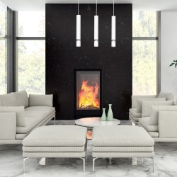 Hängelampe JOKER WEISS/CHROM 3xGU10