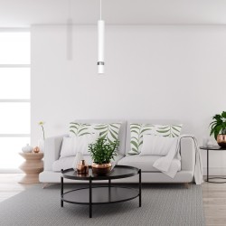 JOKER WHITE/CHROME Pendant Lamp 1xGU10