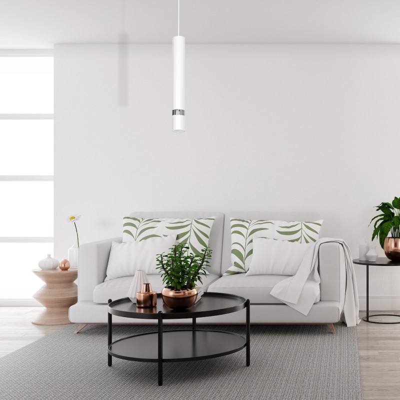 Підвісна лампа JOKER WHITE/CHROME 1xGU10