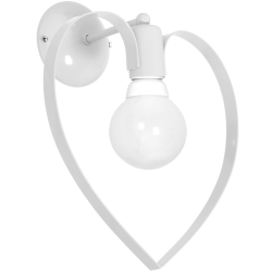 Amore Wall Lamp 1xE27 White