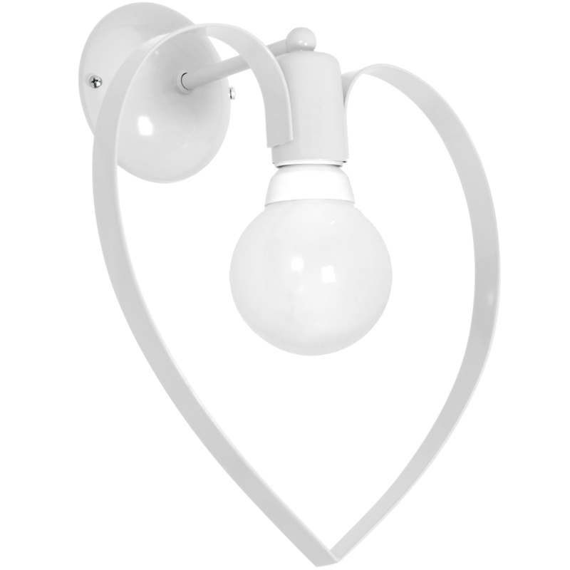 Amore Wall Lamp 1xE27 White